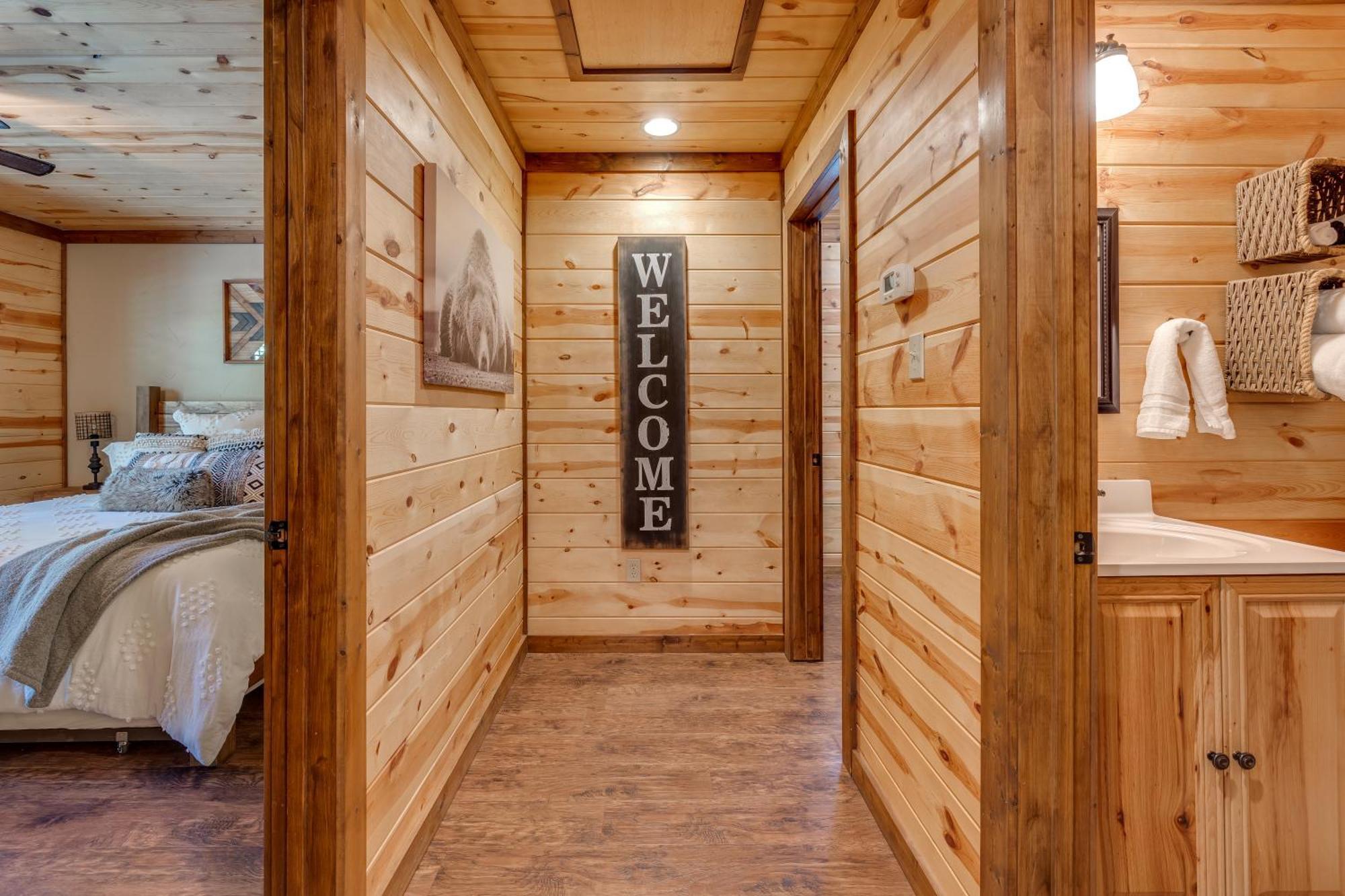 Cross Timbers Cabin On The Grove'S 25-Acres โบรคเคนโบว์ ภายนอก รูปภาพ