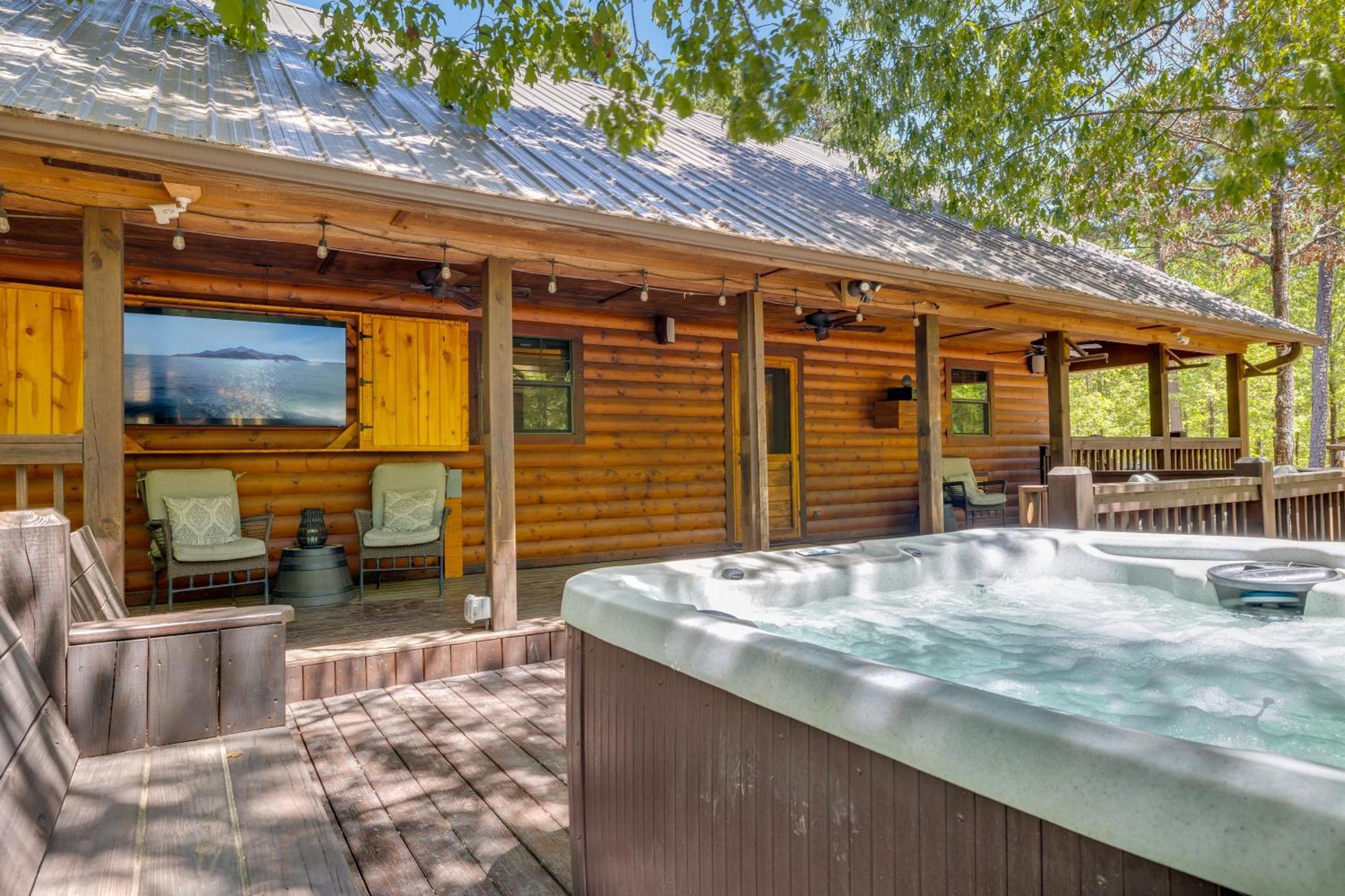 Cross Timbers Cabin On The Grove'S 25-Acres โบรคเคนโบว์ ภายนอก รูปภาพ