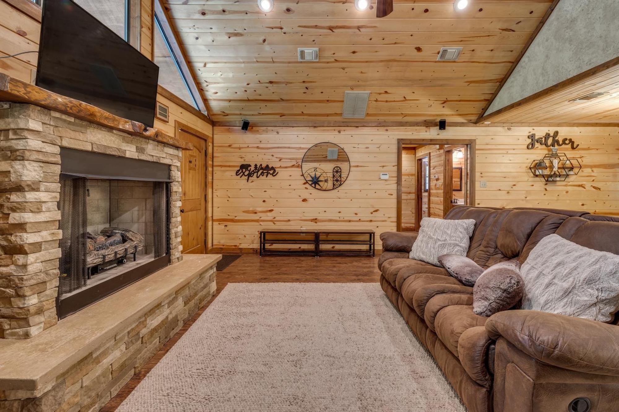 Cross Timbers Cabin On The Grove'S 25-Acres โบรคเคนโบว์ ภายนอก รูปภาพ