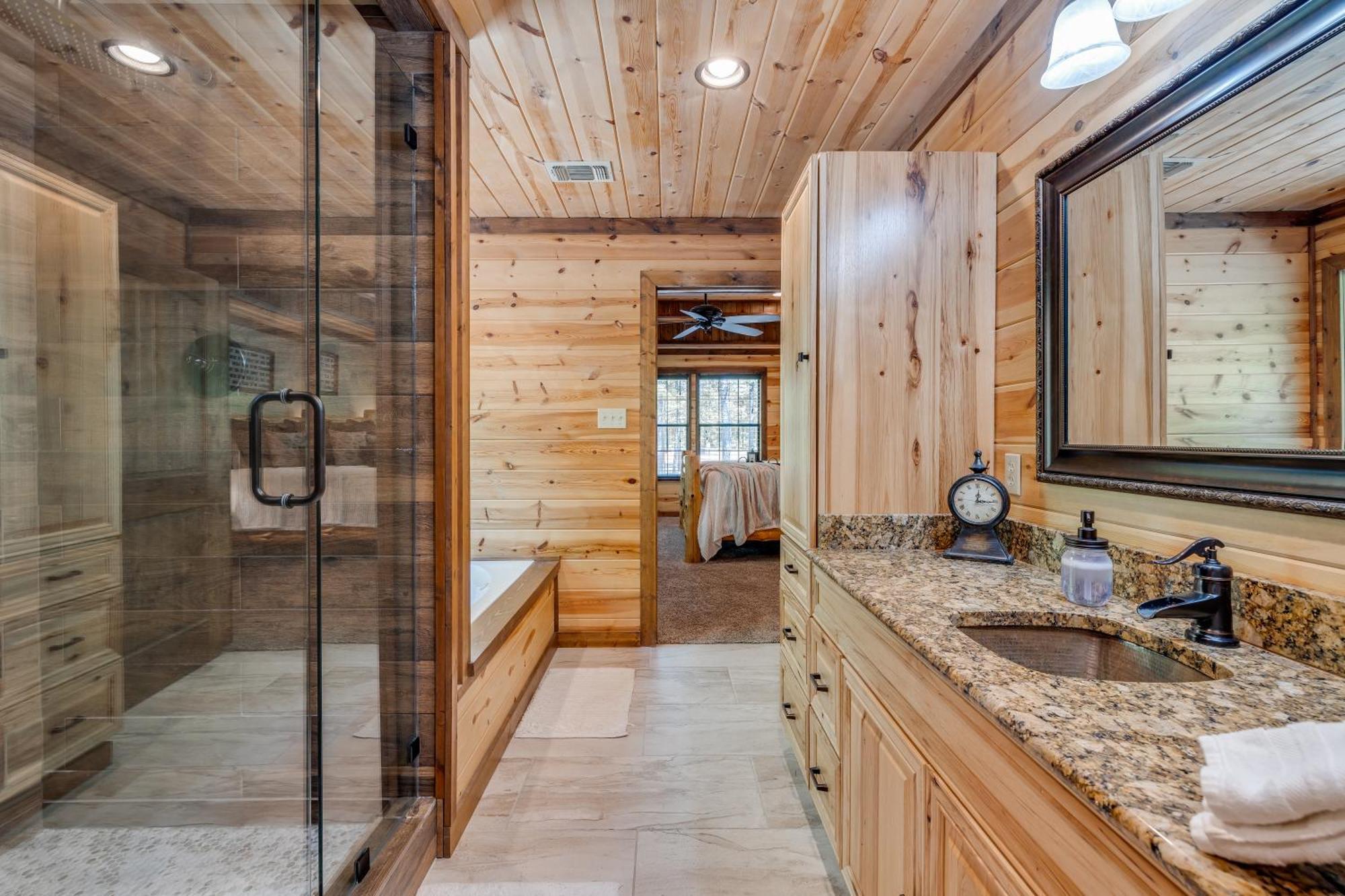 Cross Timbers Cabin On The Grove'S 25-Acres โบรคเคนโบว์ ภายนอก รูปภาพ