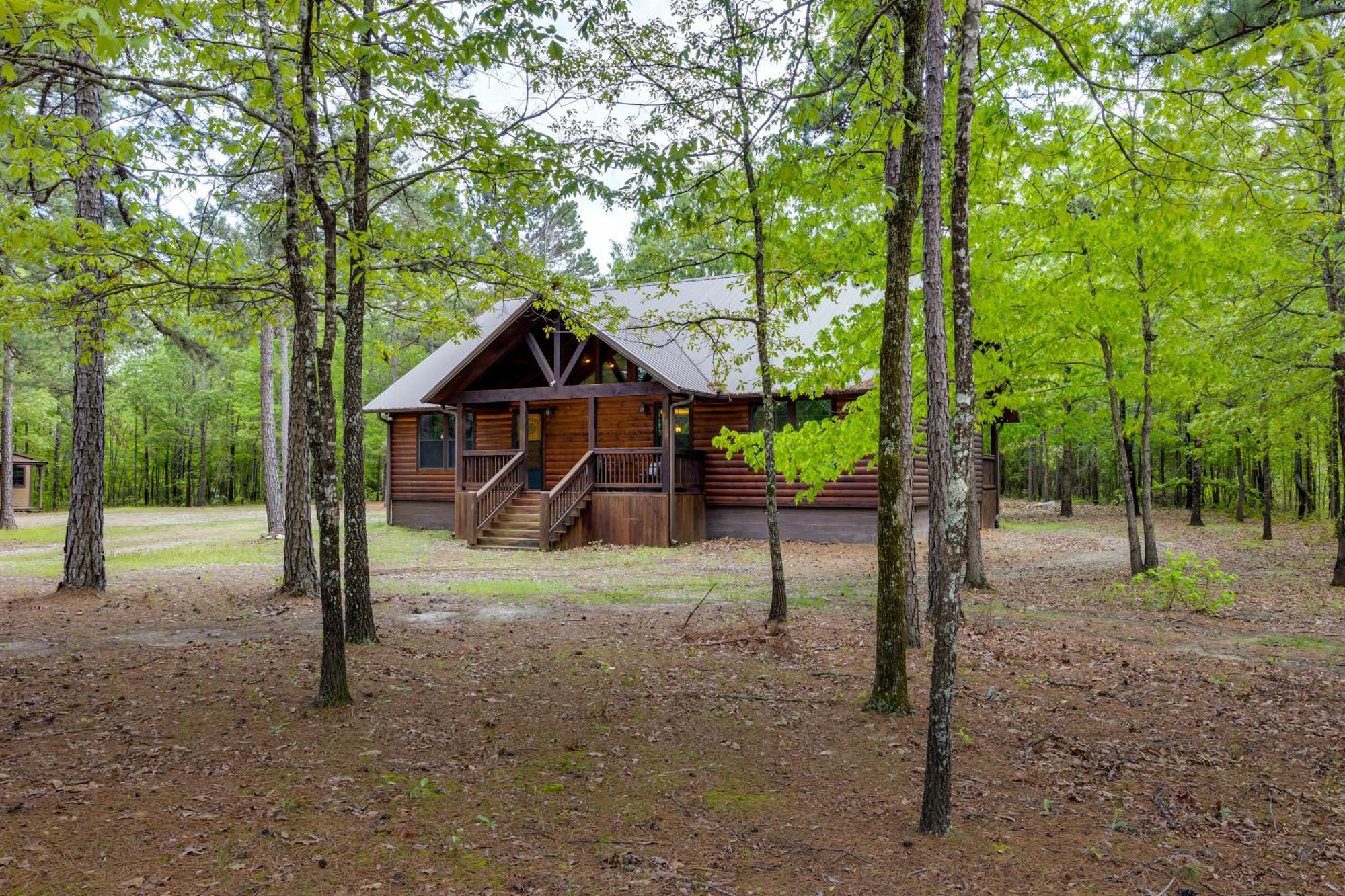 Cross Timbers Cabin On The Grove'S 25-Acres โบรคเคนโบว์ ภายนอก รูปภาพ